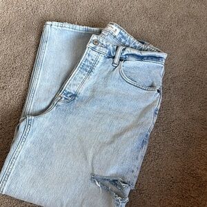 Abercrombie the Dad high rise jeans